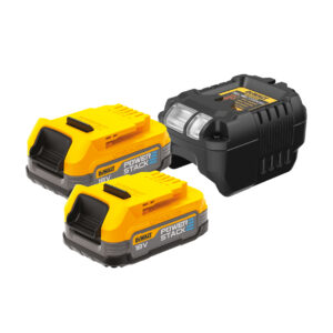 BATTERIA 18V IN KIT DCB1102E2-QW 2batterie Powersta 2Ah+carica "DEWALT"