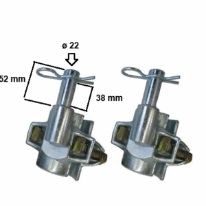 MORSETTO P/ELEVATORE IN COPPIA =IMER= mod. 1199107