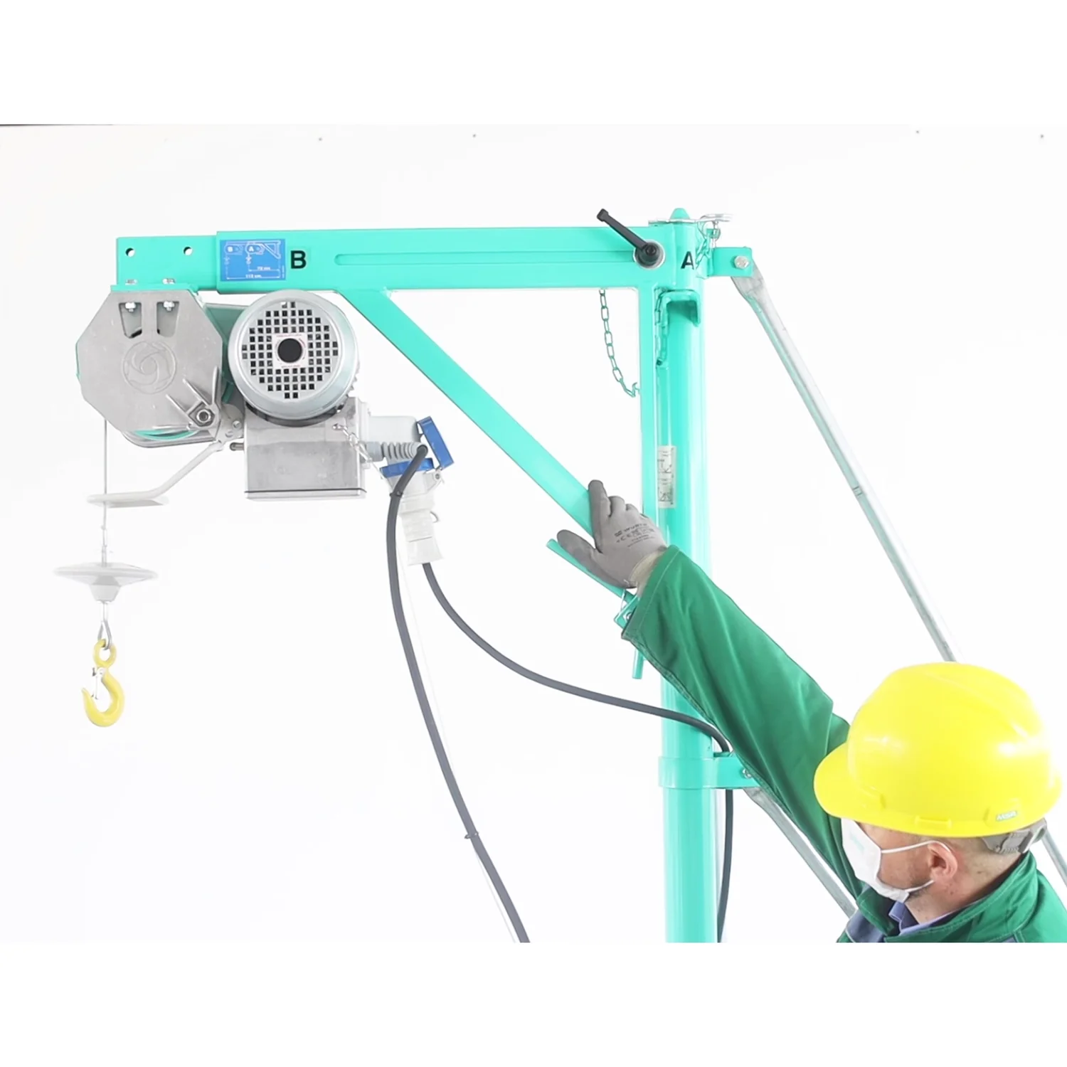 ELEVATORE ET 150 VELOCE ESTENSIBILE mod. 1140757 S/MORSETTI "IMER"