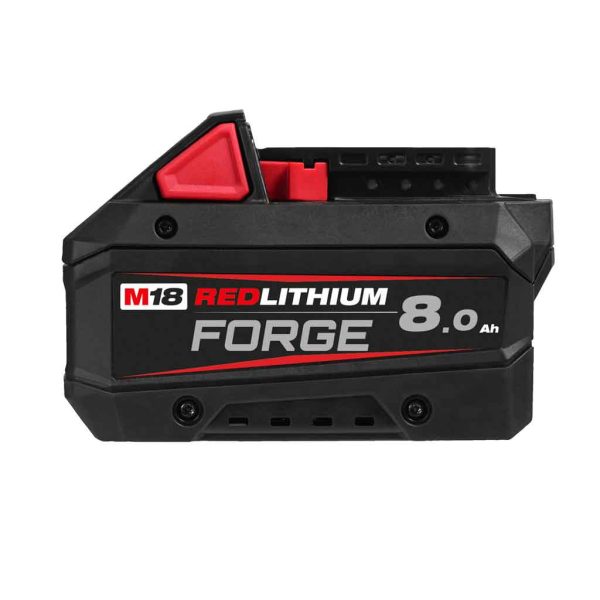 BATTERIA ENERGY KIT M18 FORGENRG-802 2 batterie 8Ah+ carica "MILWAUKEE"