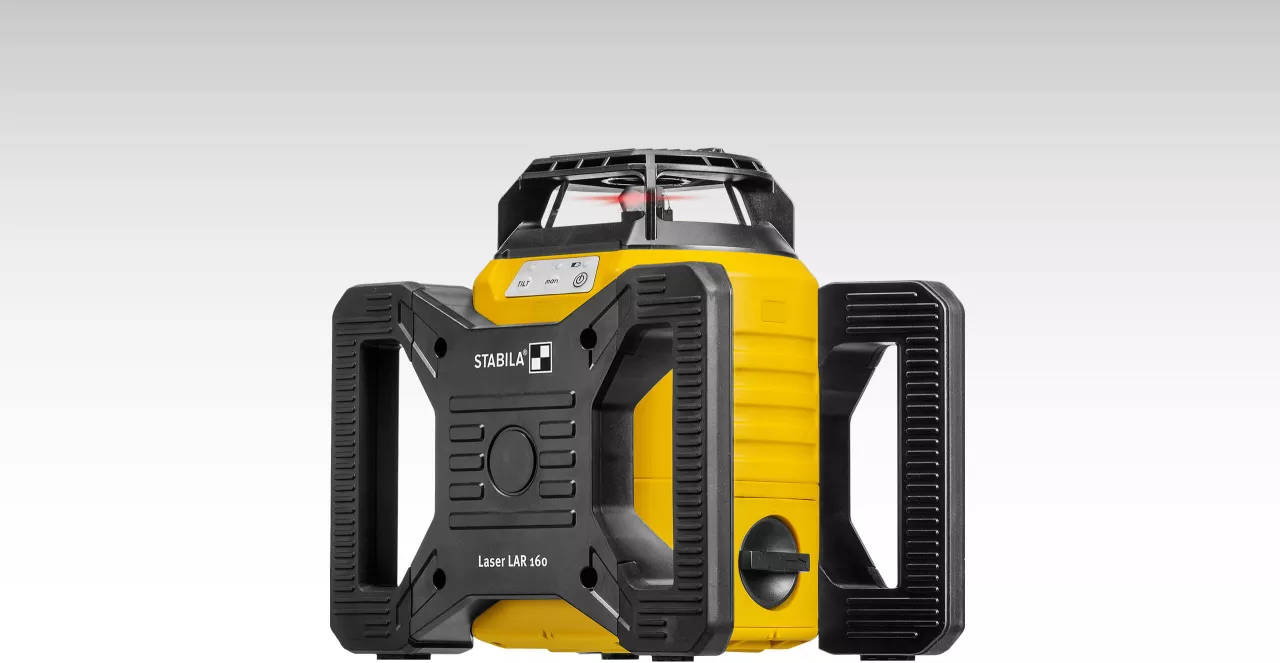 LIVELLA LASER "STABILA" LAR160 + TREPPIEDE REGOLABILE + STADIA LIVELLAME