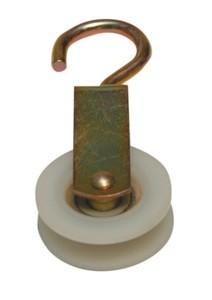 CARRUCOLA TEFLON DIAM. 20 C/GIUNTO mod. 255B "VERONI"