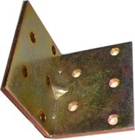 STAFFA ANGOLARE CM. 5 P/TRAVI CM. 4X 4 cod. 358