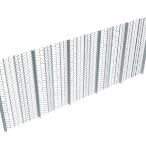 NERVOMETAL ZINCATO CM. 2.50X0.60 spess. 0.30