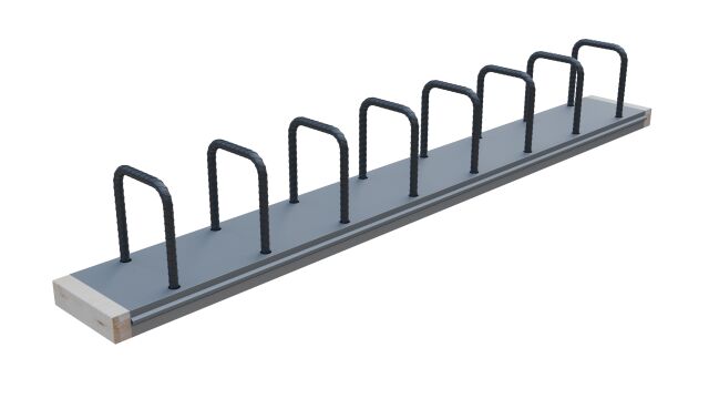 RIPRESA DI GETTO DOPPIA CM. 80X 8X20 DA ML. 1.25