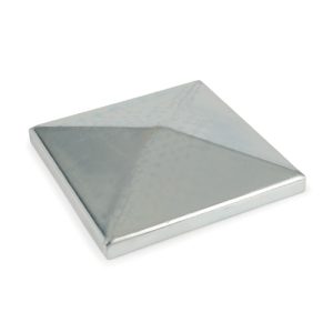 COPRICOLONNA 165 CM. 60X 60 ZINCATA