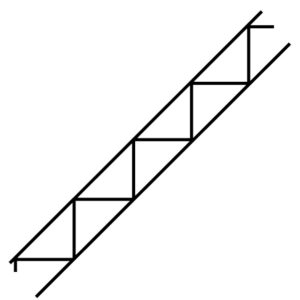 TRALICCIO ZINCATO P/MURATURA CM. 20X305 "MURFOR RND"