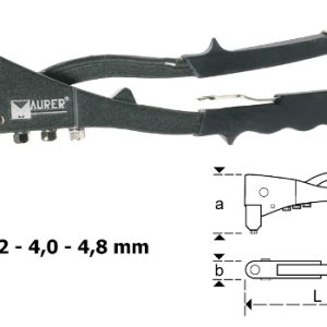 RIVETTATRICE MM. 2.4-4.8