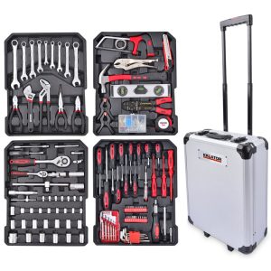 CASSETTA TROLLEY CON 253 UTENSILI "MISTRAL"