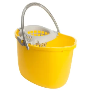 SECCHIO OVALE C/STRIZZATORE P/MOCIO LT. 15