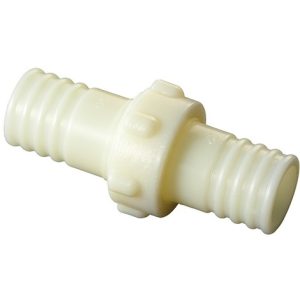 RACCORDO ACQUA P/CISTERNA 3 PEZZI POLIAMIDE BIANCO 1 1/2 X 40