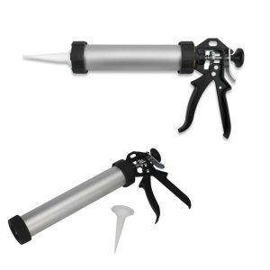 PISTOLA P/SILICONE P/STUCCO FUGHE ml. 750 "SILVIO" per materiale sciolto