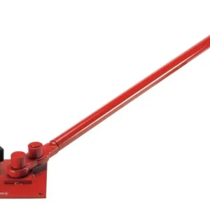 PIASTRA PIEGAFERRO C/STAFFETIERA C/MANICO TF MM. 22