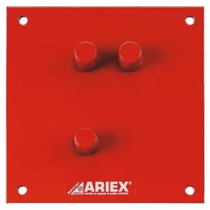 PIASTRA PIEGAFERRO C/MANICO P MM. 20 ZINCATA "FOREDIL"