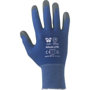 GUANTI NITRILE NINJA BLU "NERI"