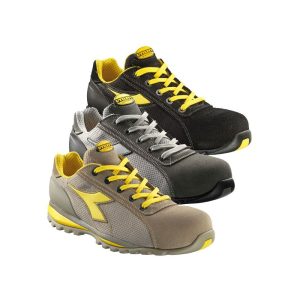 SCARPE ANTINFORTUNISTICA "DIADORA" =GLOVE MDS TEXT LOW= basse S1PS