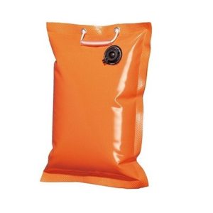 SACCO ZAVORRA ARANCIONE CM. 70X38 P/CARTELLI STRADALE