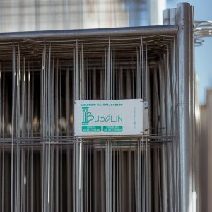 BARRIERA ZINCATA MOBILE CM. 350X200