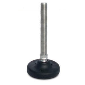 PIEDE IN GOMMA P/BARRIERA ZINC.