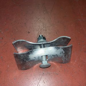 GANCIO CENTRALE P/BARRIERA ZINC.