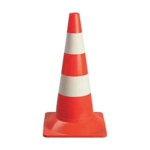 CONO SEGNALETICO CM. 54 IN POLIETILENE