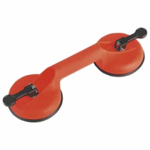 VENTOSA A 2 PLACCA ALLUMINIO MAX KG. 60