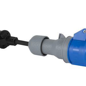 ADATTATORE SPINA SCHUKO C/CAVO A INDUSTRIALE cod. VB-78000