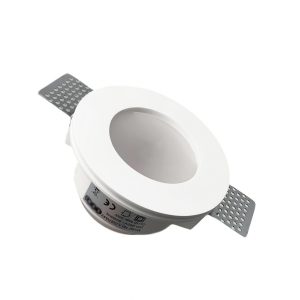 FARETTO BIANCO DA INCASSO P/CARTONGESSO DIAM. 100X27.5 GU 10 IP20
