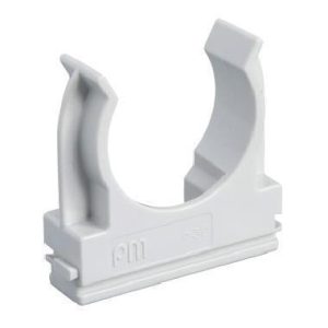 TUBO ELETTRICO GRIGIO CLIP A SCATTO DIAM. 20 confezione pz. 100