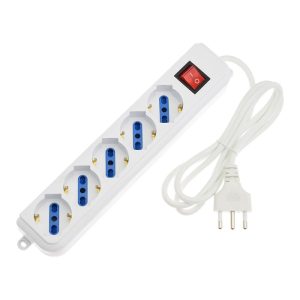 CIABATTA 6 PRESE C/INTERRUTORE 70081