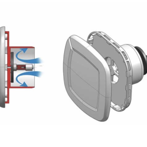 VALVOLA AIRO CONTROL TEMPERATURA MITE DIAM. 100 "REDI"