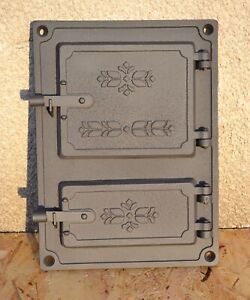 PORTINA CAMINO GHISA DOPPIA CM. 24X35X6