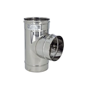 DERIVAZIONE ACCIAIO A T 90° DIAM. 80