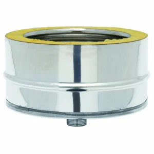 GOCCIOLATOIO ACCIAIO DOPPIAPARETE DI SCARICO DIAM. 80