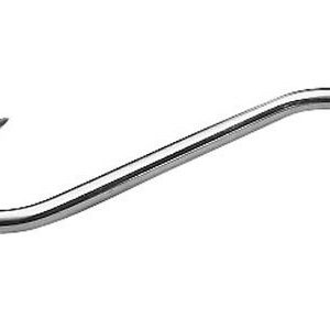 GANCIO DOPPIA "S" MM. 8X200 INOX MACELLERIA