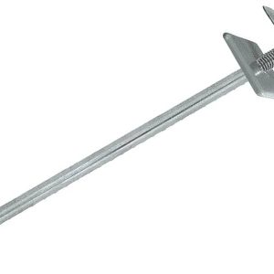 BARRETTA ZINC. DIAM. 6X120 MM. C/RONDELLE