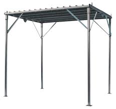 TETTOIA DI PROTEZIONE P/BETONIERA C/COPERTURA ZINCATA GRECATA