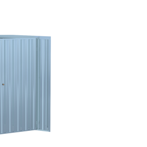 PORTA P/BOX LAMIERA ZINC.