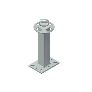 TORRETTA LINEA VITA ZINC. BASE PIANA 20X28 CM. 50 cl. A2-C ART. 403-50