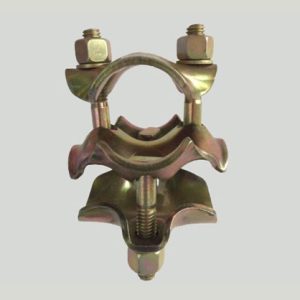 GIUNTO ZINCATO ORTOGONALE 4 BULLONI