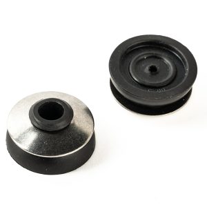 RONDELLA ALLUMINIO MULTICOLOR C/GUARNIZIONE EPDM 6X25