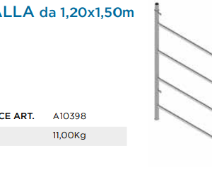 PONTEGGIO ACCIAIO Z2 SPALLA ANTISCIVOLO