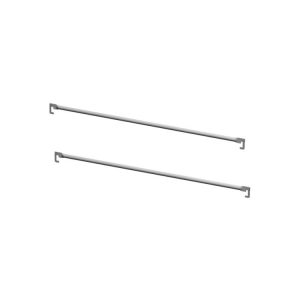 ASTA PARAPETTO ZINCATO ML. 1.00 C/GIUNTO "COMIPONT"