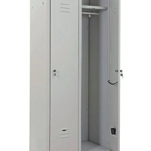 ARMADIO SPOGLIATOIO 2 POSTI CM 66X33X183