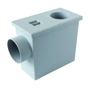 POZZETTO P.P. PLUVIALE SIFONATO CM. 15X30 scarico verticale d. 80-100