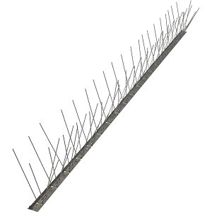 SALVASPORGENZE-dissuasori INOX RIGIDO 80 punte ml. 1 (sq)