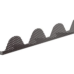 SOTTOCOLMO GRIGLIA FERMAPASSERI 5 CANALI MARRONE ML. 1