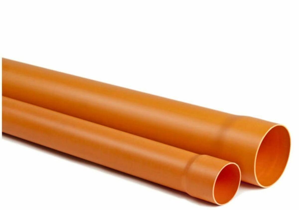 TUBO PVC ROSSO ML. 3 DIAM. 40 a marchio IIP