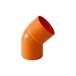 CURVA 45° PVC ROSSA DIAM. 40 a marchio IIP