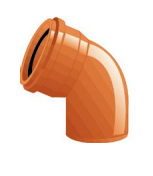 CURVA FOGNATURA SN4 67° DIAM. 110